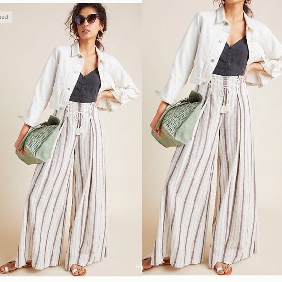 Anthropologie Pants - NEW Anthro Chiara corset striped pants